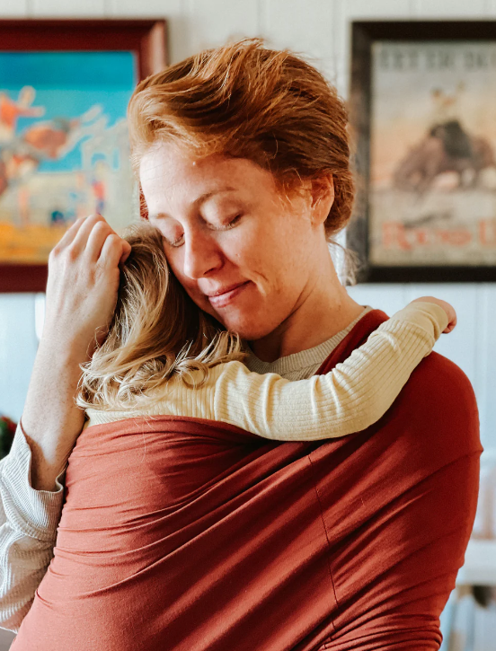 Two-Tone Baby Wrap Carrier