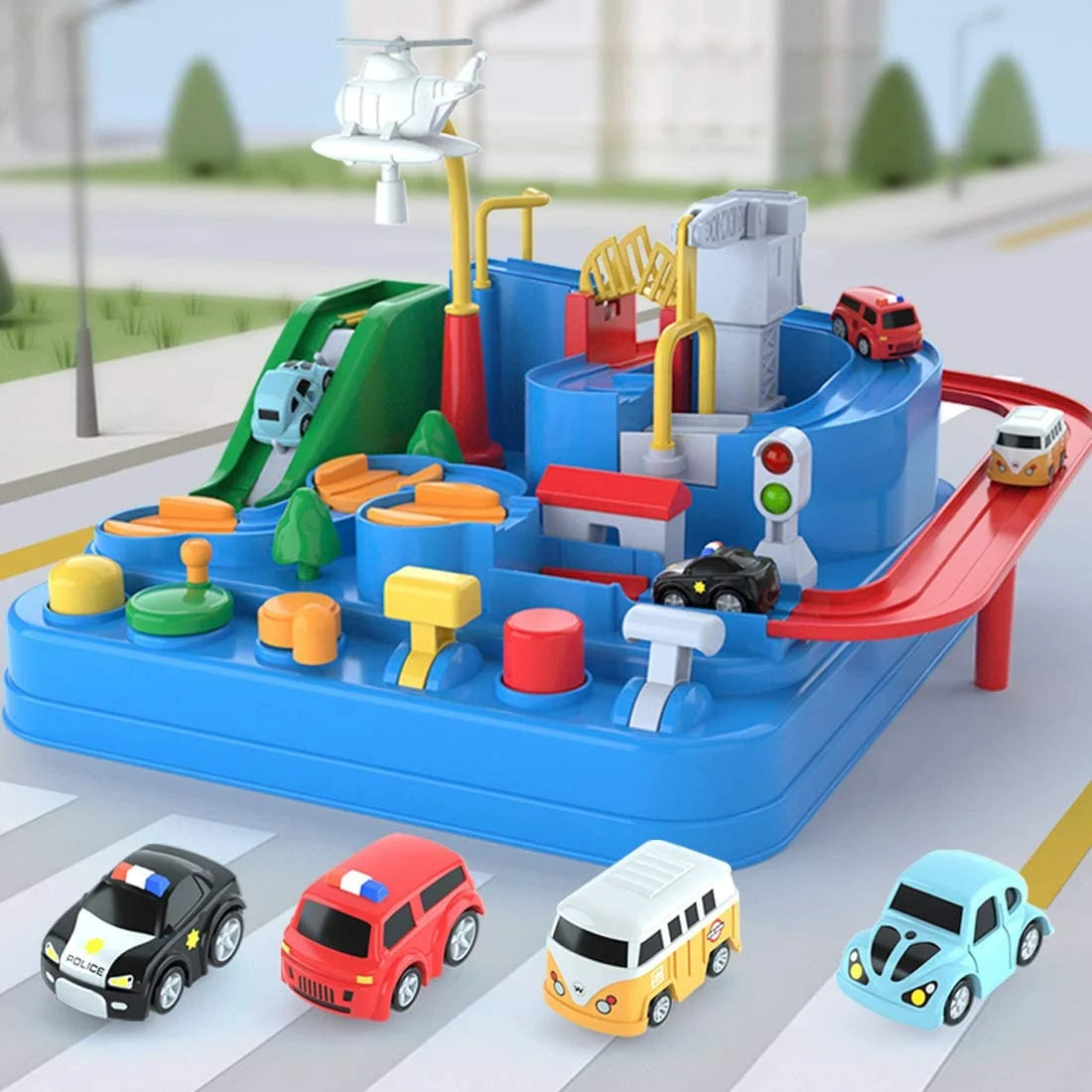 Interactive Car Track Toy