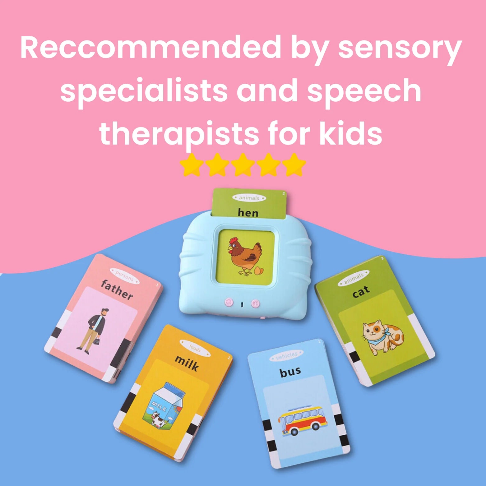 SpeechBoost Talking Flash Cards