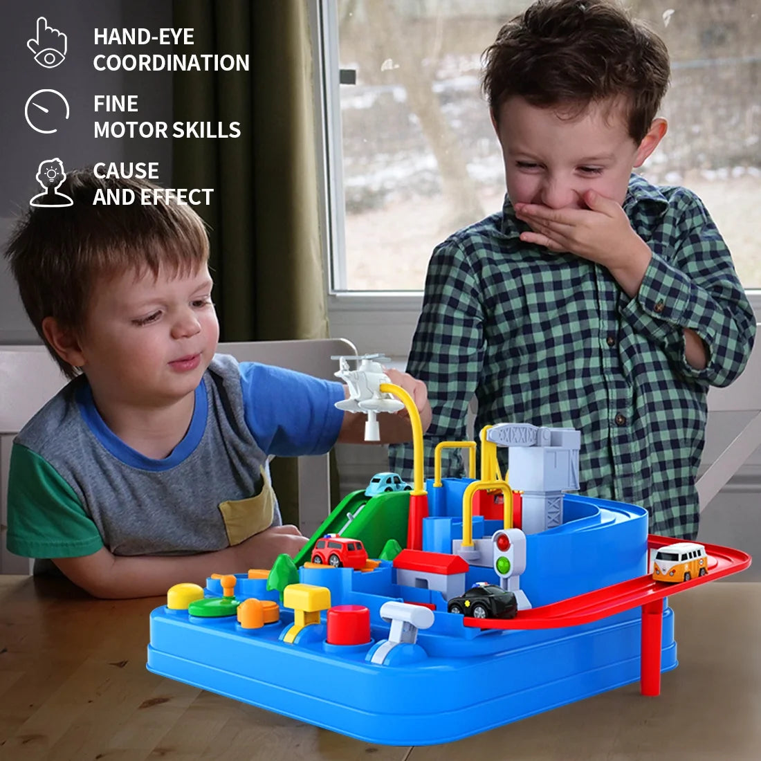 Interactive Car Track Toy