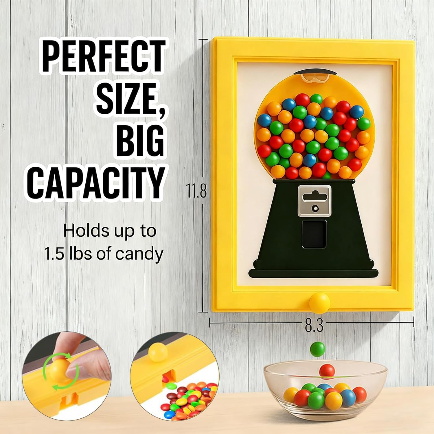 Candy Dispenser Picture Frame