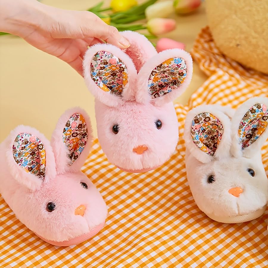Fuzzy Bunny Slippers