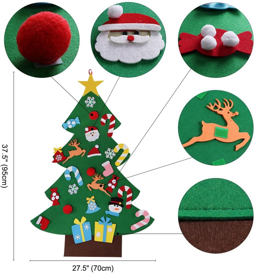 Felt Christmas Tree Decoration Activity