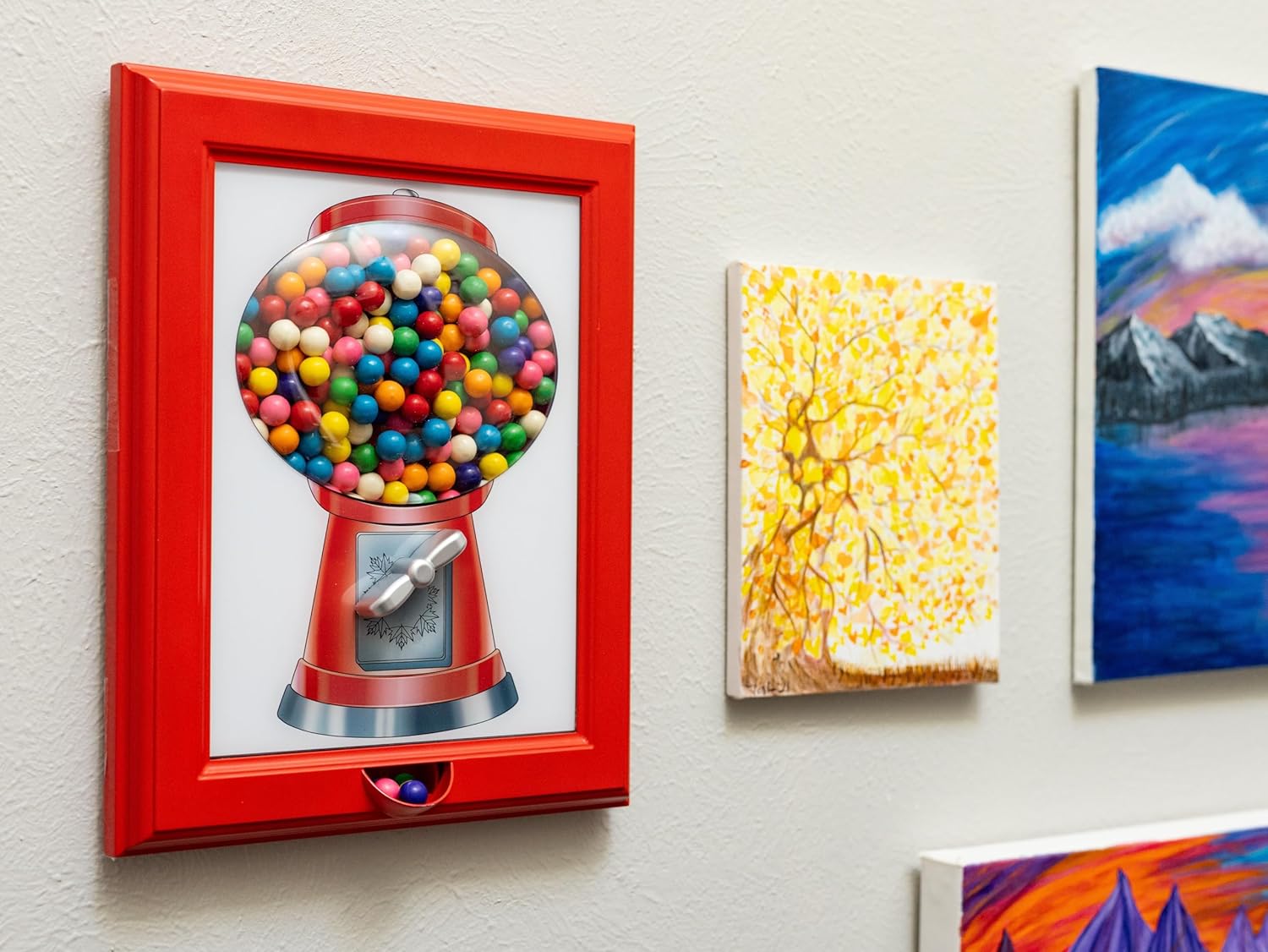 Candy Dispenser Picture Frame