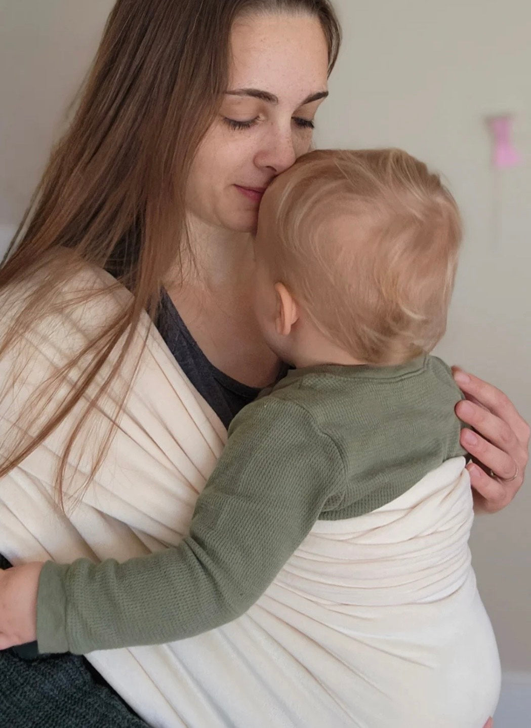 Two-Tone Baby Wrap Carrier