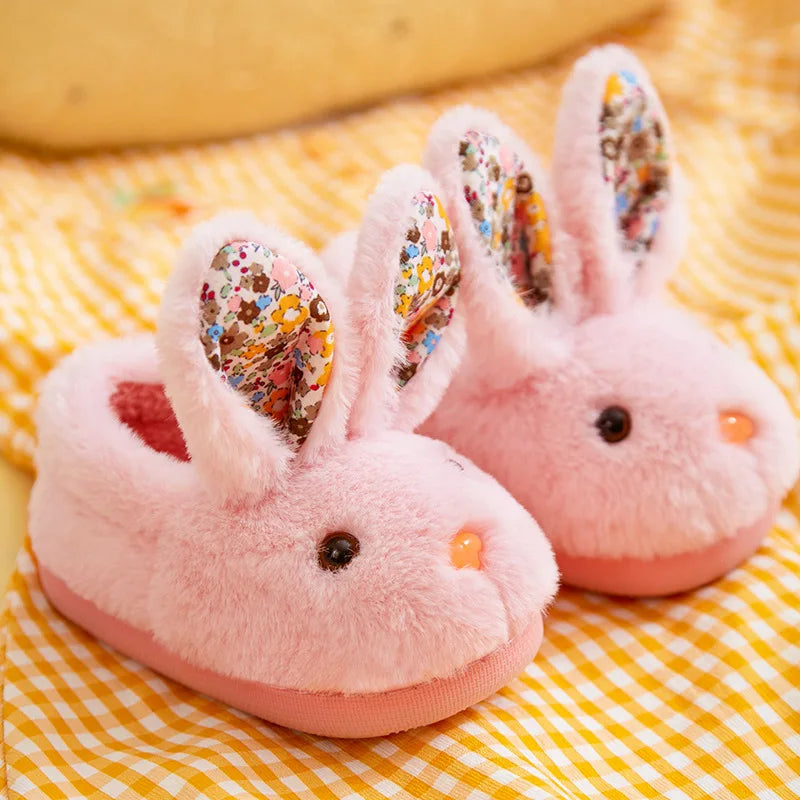 Fuzzy Bunny Slippers