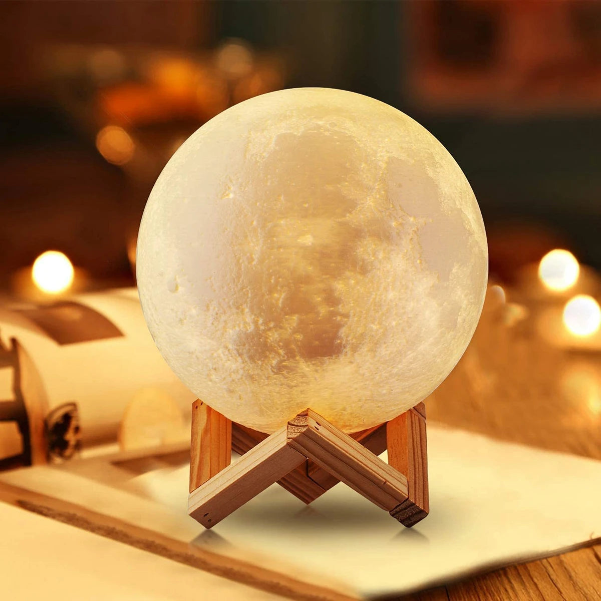 Glowing Moon Lamp