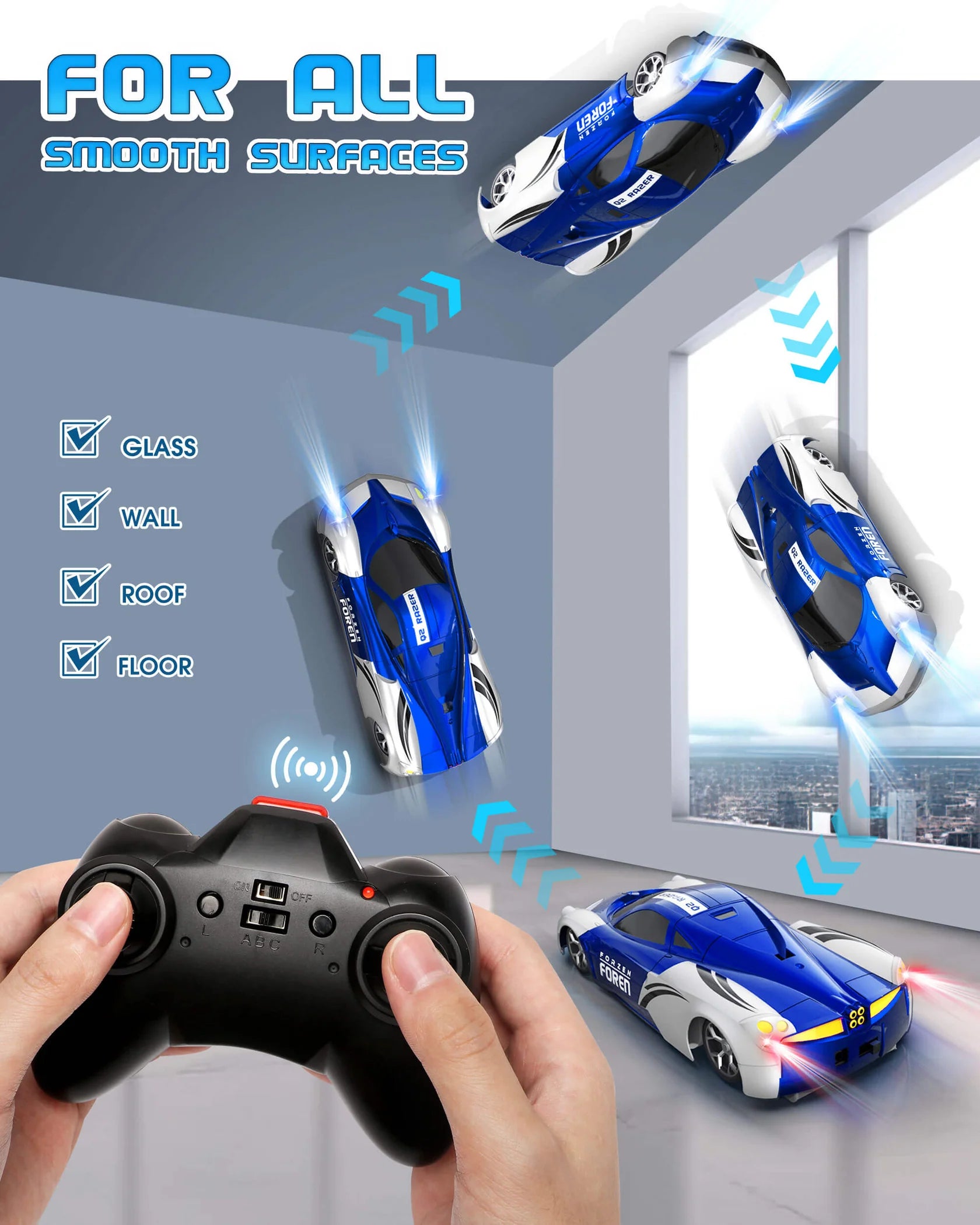 Wall Climbing RC Car