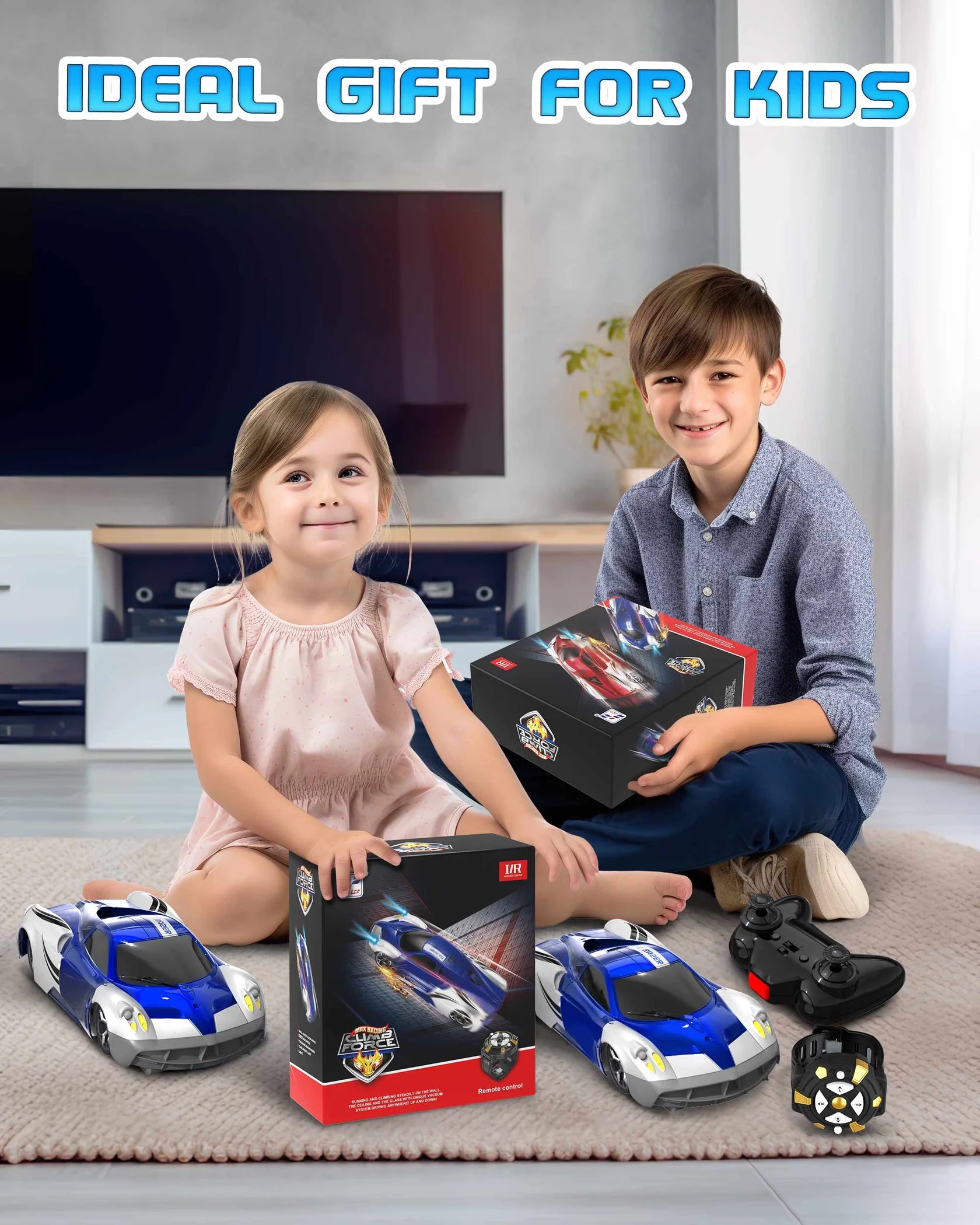 Wall Climbing RC Car