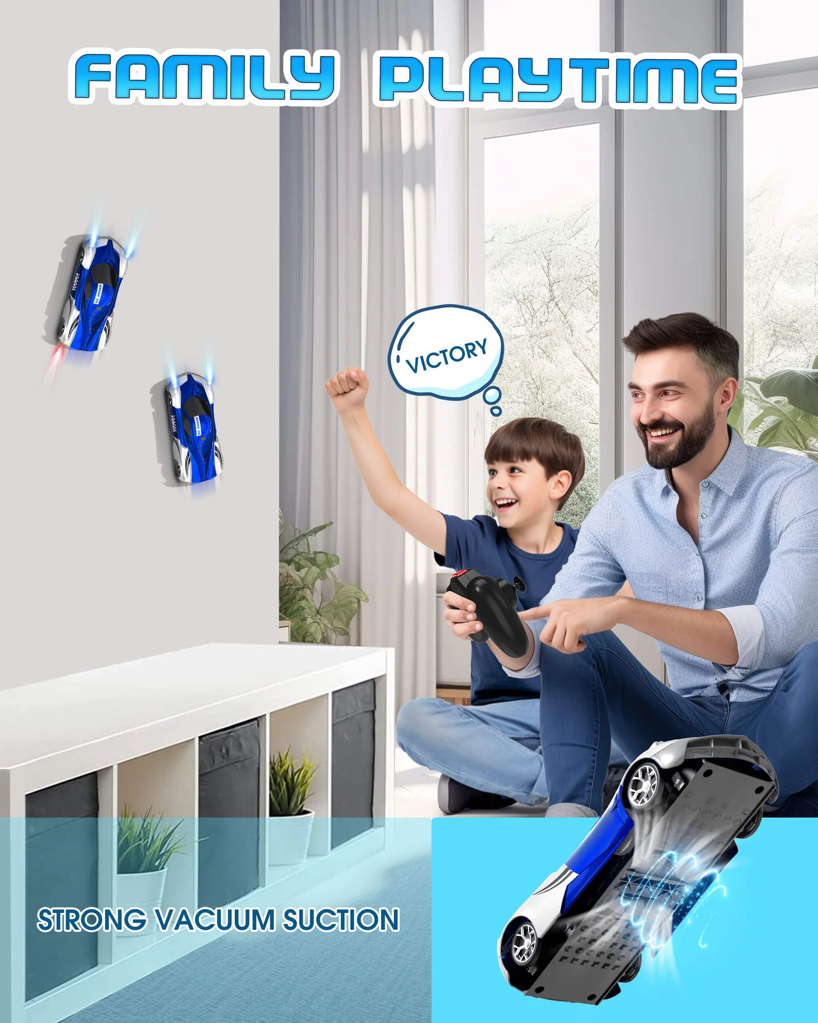 Wall Climbing RC Car