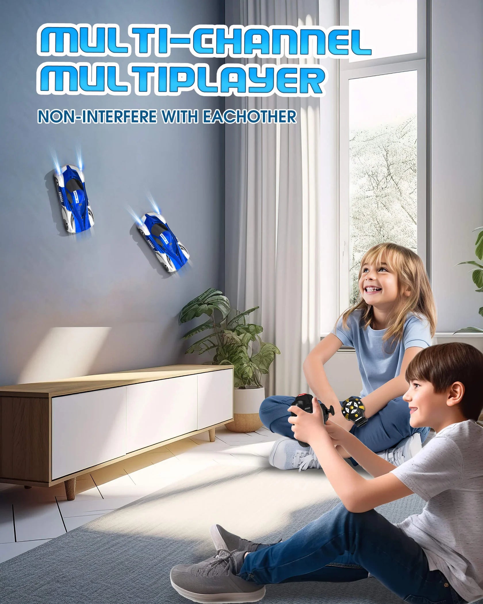 Wall Climbing RC Car