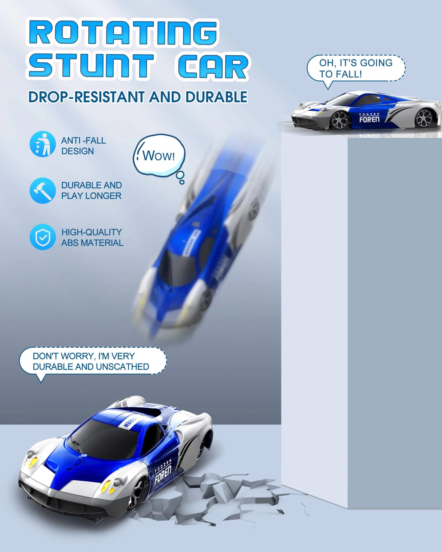 Wall Climbing RC Car