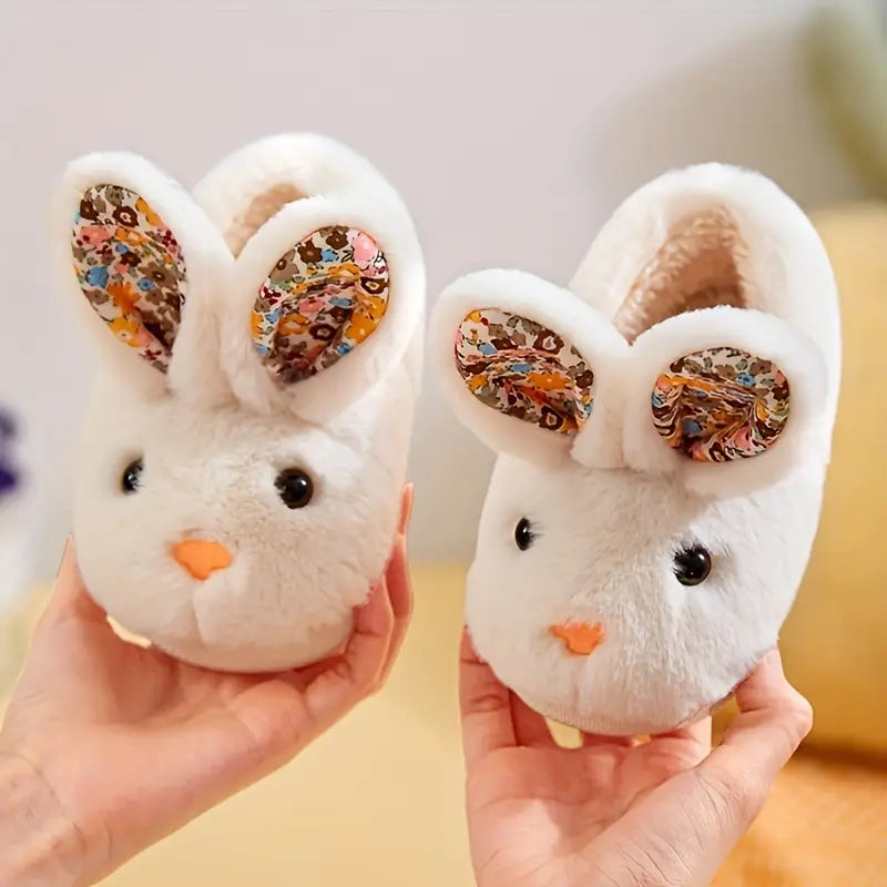Fuzzy Bunny Slippers