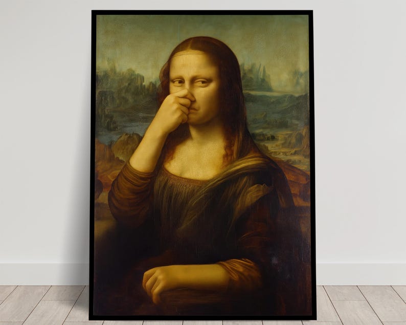 The "P.U." Mona Lisa